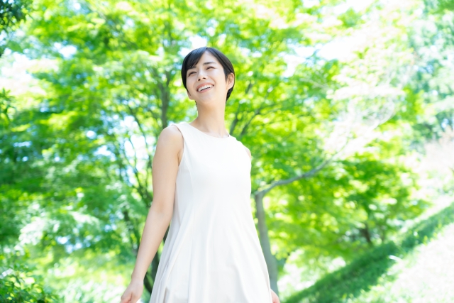 笑っている人の写真