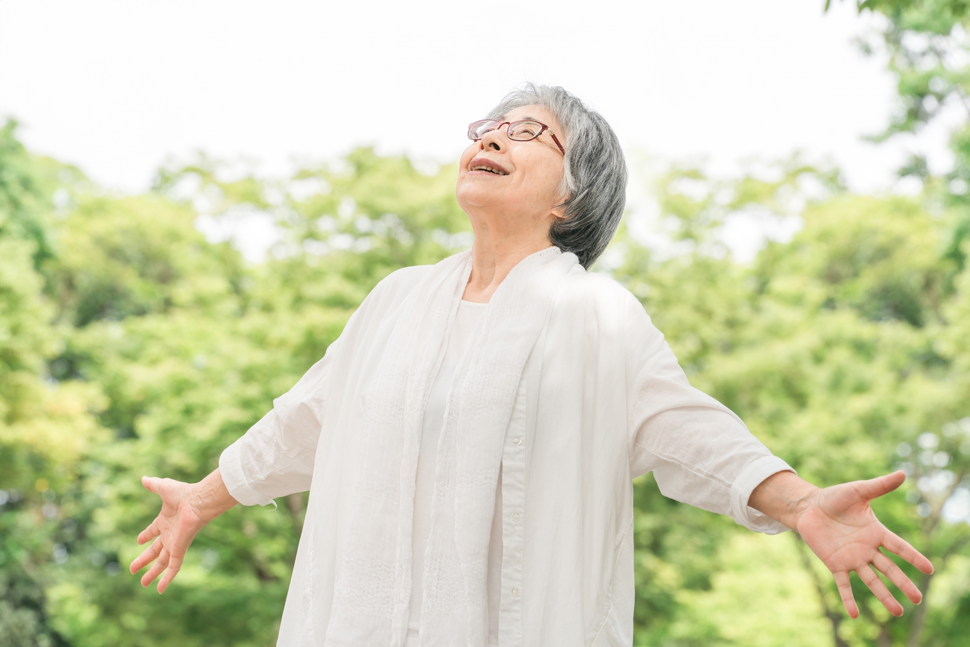 豊かな人生をイメージする写真