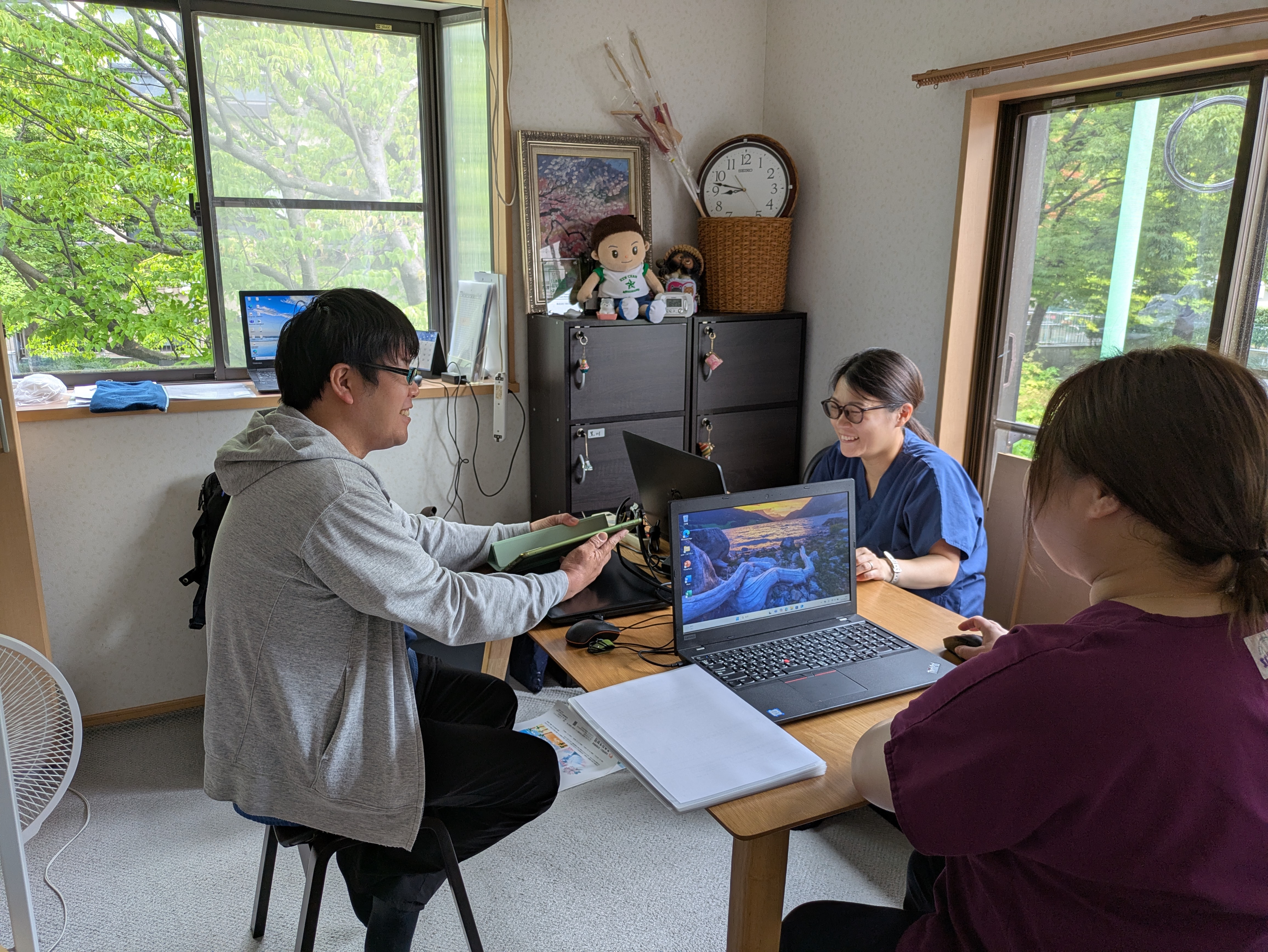 ステーションの様子